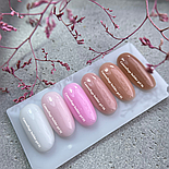 NAILSOFTHEDAY Camouflage builder gel 02 — ніжно–рожевий камуфлюючий будівельний гель для нігтів, 30 г, фото 4