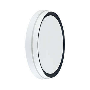 Світильник світлодіодний настінно-стельовий круглий Violux FLY 40W 5000K круг сірий