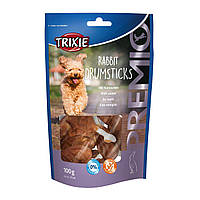Лакомство для собак Trixie 31546 Premio Rabbit Drumsticks с кроликом 100 г (4011905315461) UL, код: 7574550