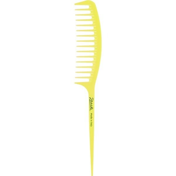 Гребінець для волосся з ручкою Janeke Fashion Supercomb жовтий (114401), фото 1