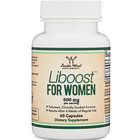 Комплекс для повышение либидо Double Wood Supplements Liboost For Women 600 mg 60 Caps DH, код: 8206887