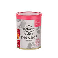 Влажный корм для взрослых кошек Pet Chef мясной паштет с говядиной 360 г (4820255190419) UL, код: 7995007