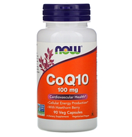 Коэнзим NOW FOODS CoQ10 100 mg - 90 капс