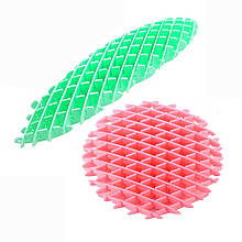 Іграшка-антистрес 2 шт shape хробак розтягуючий Morf Worm Рожевий та Бірюзовий