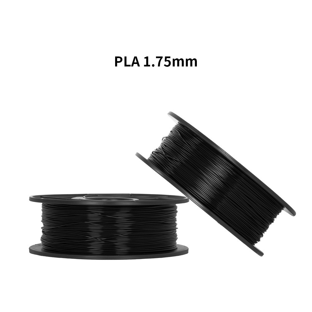 Пластик філамент для 3D-друку UA3D PLA PLUS Black 1.75мм, 1кг, Чорний