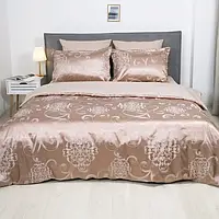 Комплект постельного белья Tiare сатин жаккард евро размер 2431