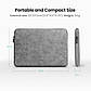 Сумка для ноутбука 14"-14,9" UGREEN Sleeve Case Storage Bag MacBook (345х250 мм). Gray, фото 3