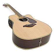 Електроакустична гітара YAMAHA FGX830C (Natural), фото 6