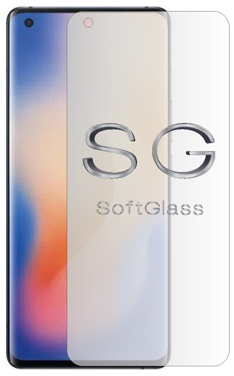 М'яке скло для Vivo X50 Pro на екран поліуретанове SoftGlass, фото 1