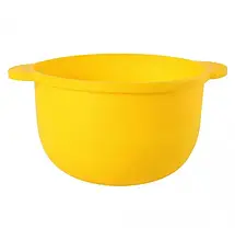 Силіконова чаша для воскоплава, колір Жовтий 400мл