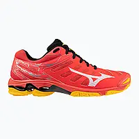 Urbanshop com ua Кросівки для волейболу чоловічі Mizuno Wave Voltage radiant red/white/carrot curl РОЗМІРИ