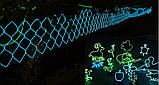 Світлодіодна стрічка RESTEQ синя провід 3м LED неонове світло з контролером, фото 7