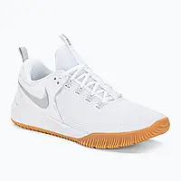 Urbanshop com ua Волейбольні кросівки Nike Air Zoom Hyperace 2 LE білий / сріблястий металік білі РОЗМІРИ