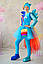 Карнавальний костюм для аніматорів Веселка Деш My Little Pony, фото 4