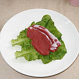 Штучне листя салату RESTEQ 10шт бутафорія муляж овочі імітація зелень, фото 6