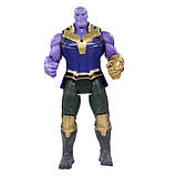 Фігурка Танос Герой Marvel. Thanos іграшка Titan Hero Power FX Port 18 см, фото 2