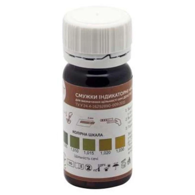 Тест-смужки Денсітест для визначення щільності сечі Norma, фото 1