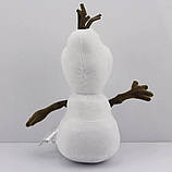 М`яка іграшка сніговик Олаф RESTEQ 50см з мультика "Холодне серце" (Фроузен), фото 7