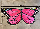 Маскарадні крила метелика RESTEQ. Крила Феї, Рожеві, фото 3