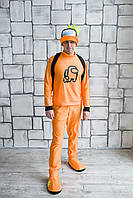 Карнавальный костюм для аниматоров Амонг Ас Among Us оранжевый