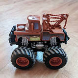 Автомобіль Метр із м/ф Cars RESTEQ. Машинка монстр трак Тов Метр. Monster Truck Tow Mater, фото 2