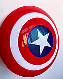 Дитячий іграшковий щит капітана Америки. щит Captain America, Щит Стіва Роджерса. 32 см, фото 4