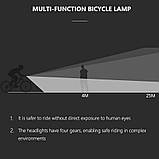 Велоліхтар 800 лм, задній ліхтар. Водонепроникний велосипедний ліхтар Bike Light, фото 6