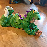 Дитячий мякий костюм Динозавра RESTEQ 110 см. Косплей динозавтра. Костюм динозавра для дитини, фото 5