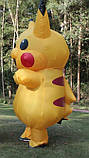 Надувний костюм Пікачу RESTEQ для дорослого. Pikachu костюм. Пікачу косплей, фото 3