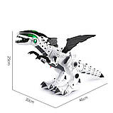 Механічний динозавр, Птерозавр світло звук дим із рота, 46см, фото 4