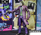 Детальна фігурка Джокера. Темний лицар Хіт Леджер DC Comics 18см, фото 4