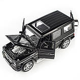 Модель автомобіля Mercedes AMG G65 масштаб 1:32 з фарами, що світяться, фото 8