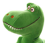 Динозавр RESTEQ зеленого кольору 40 см. Плюшева м`яка іграшка Динозавр Тиранозавр, фото 5