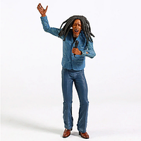 Статуетка Боб Марлі RESTEQ 18 см. Іграшка Bob Marley. Фігурка ямайського реггі музиканта