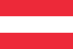 Підкреслити Австрія 150х90 см. Австрійський прапор поліестер RESTEQ. Austrian flag