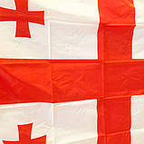 Прапор Грузії 150х90 см. Грузинський прапор поліестер RESTEQ. Georgia flag, фото 3