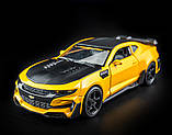 Модель автомобіля Chevrolet Camaro зменшена 1:32 зі фарами, що світяться, і звуковими ефектами мотора, фото 9
