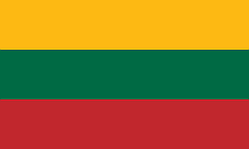 Прапор Литви 150х90 см. Литовський прапор поліестер RESTEQ. Lithuanian flag