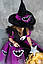 Карнавальний костюм для аниматорів Відьма Purple, фото 4