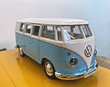 Машинка Volkswagen T1. Модель автомобіля Volkswagen Transporter T1 13х5х4 см, фото 4