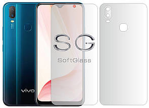 М'яке скло Vivo Y11 Комплект: Передня та Задня панелі поліуретанове SoftGlass