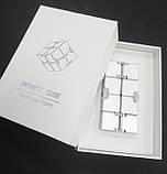 Нескінченний кубик RESTEQ, антистрес Infinity Cube 38 мм. Іграшка-антистрес з алюмінієвого сплаву, фото 3