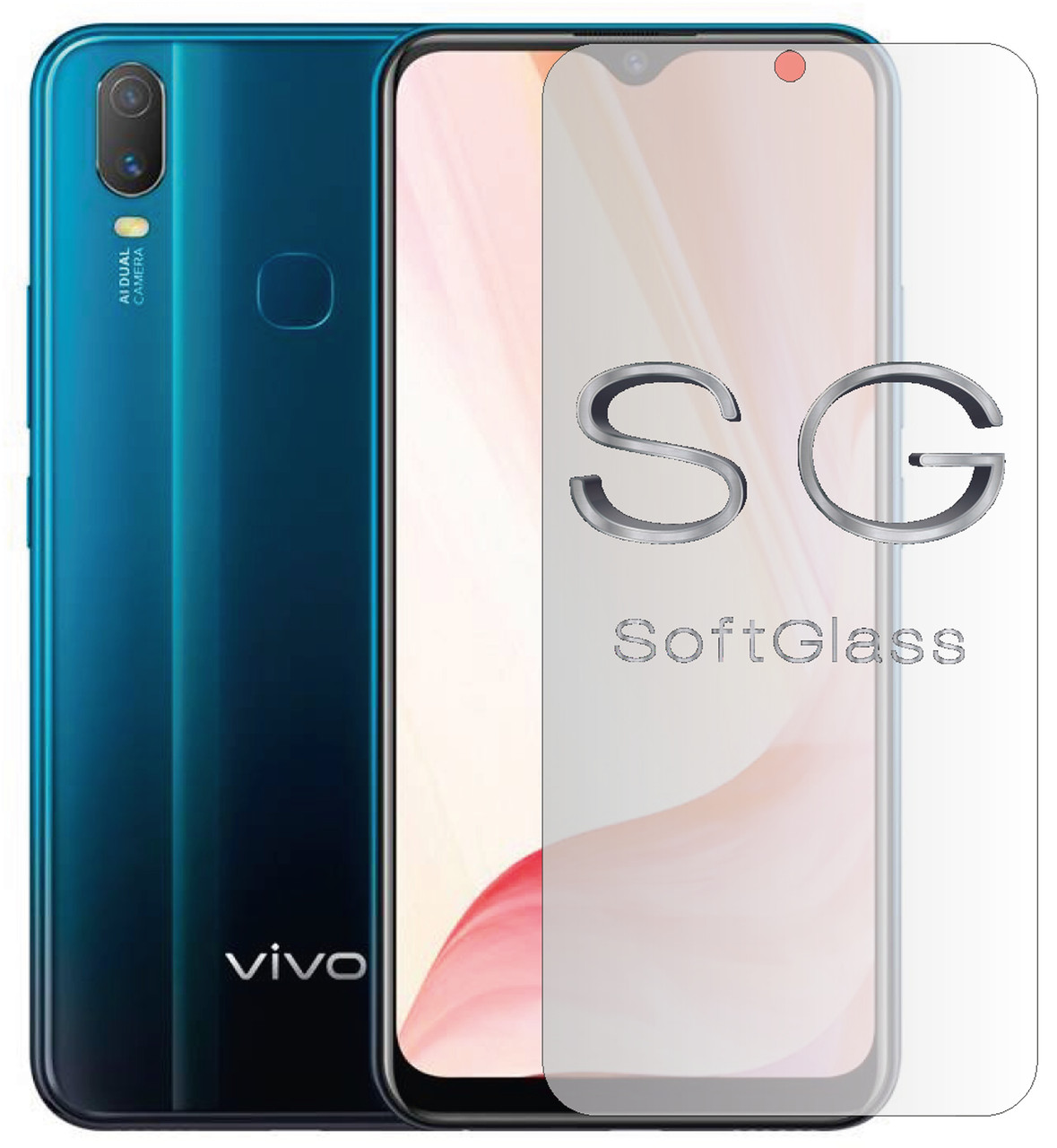 М'яке скло Vivo Y11 на екран поліуретанове SoftGlass