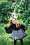 Дитячий костюм Метелика для дівчинки попелястий, фото 4