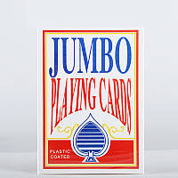 Игральные карты увеличенного размера Jumbo 37х26 см. Игральные карты большие Jumbo формат А3