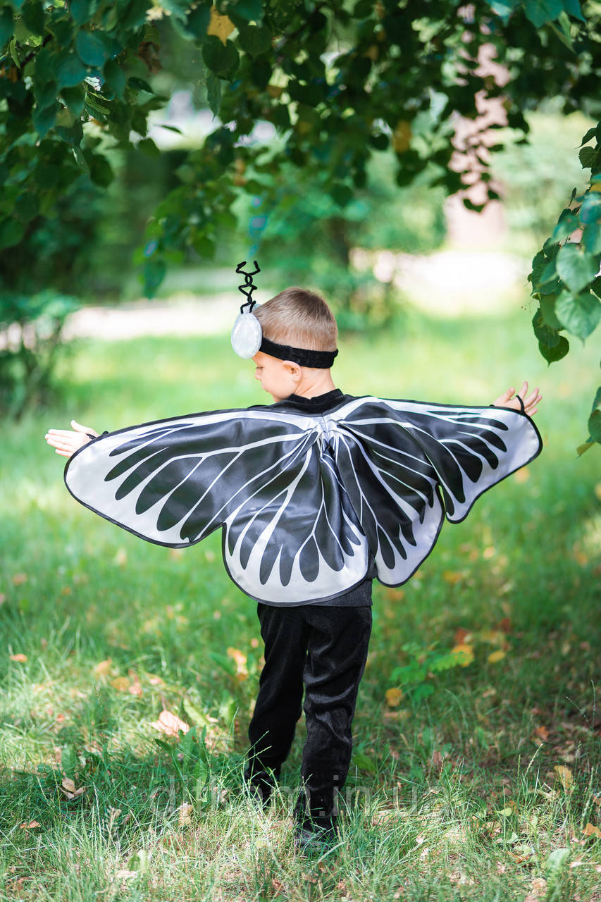 Дитячий костюм Метелика для хлопчика попелястий