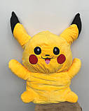 Плюшевий Пікачу RESTEQ, м`які іграшки, плюшева іграшка Пікачу Pokemon 50см, фото 7