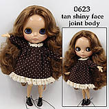 Шарнірна лялька Блайз Blythe 30 см. 4 кольори очей, хвилясте волосся, фото 2