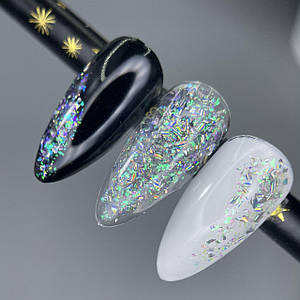 SG 018П SHINE GEL Lady Arms гель для дизайну блискітки 5 гр флакон з пензликом пластик