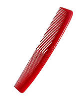 Довгий гребінець для волосся без ручки червона
